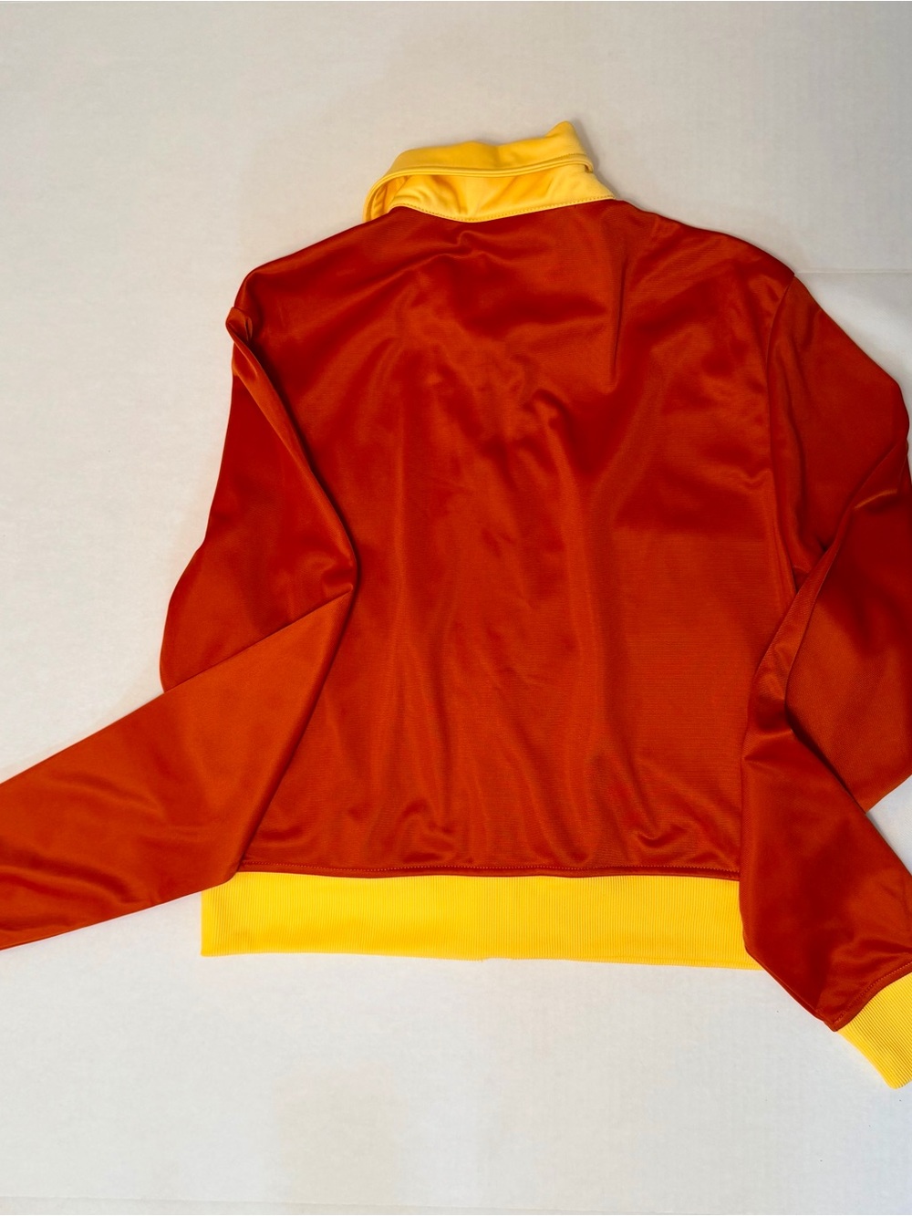 Fila Yellow & Red Colorblock Zip Jacket Small - Picture 11 of 16